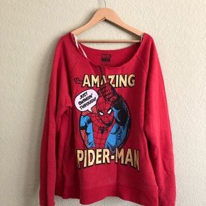 F21 Amazing Spider Man Crewneck